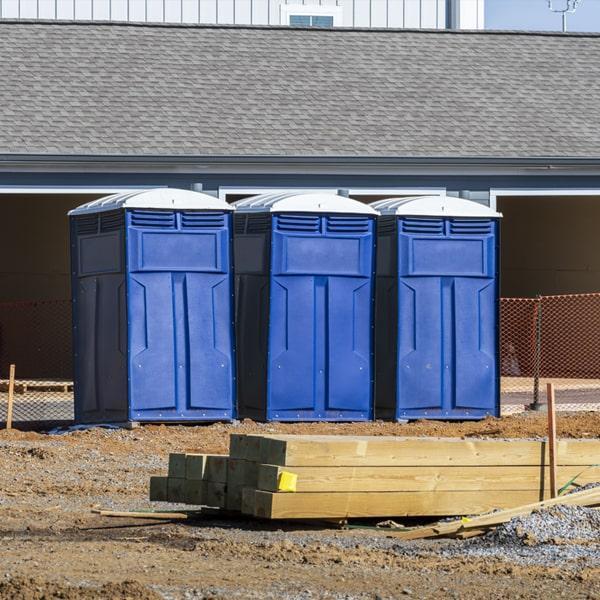Heavy-duty construction site porta potty in Valparaiso, Indiana